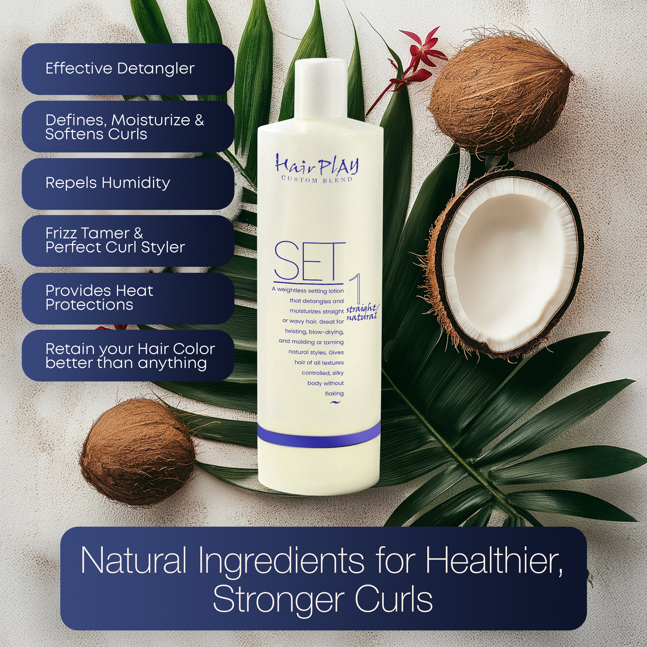 HairPlay SET Styling Foam 16oz. Refill | Light Hold #1