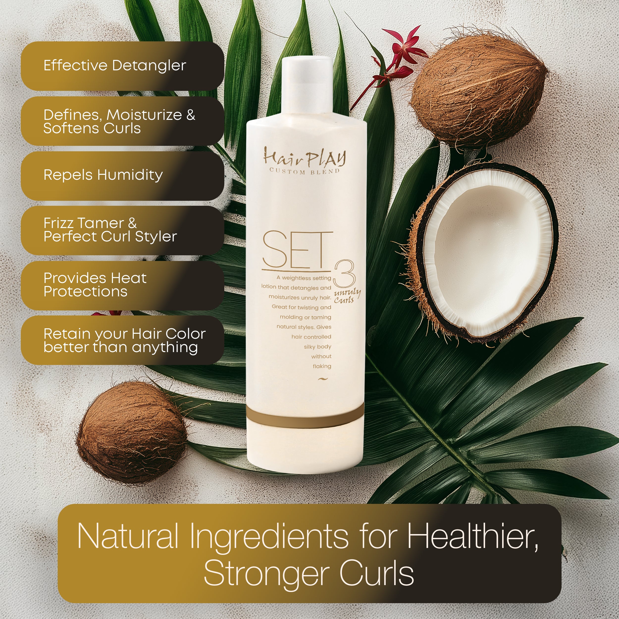 HairPlay SET #3 | Extra Hold | Hair Foam | 16oz. Refill
