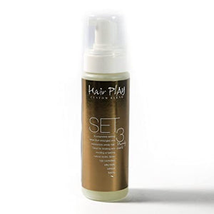Hair Play SET #3 Hair Mousse for Frizz Control and Wavy Hair | Ease Frizz with Volumizing Leave-In Hair Styling Mousse & Hair Foam